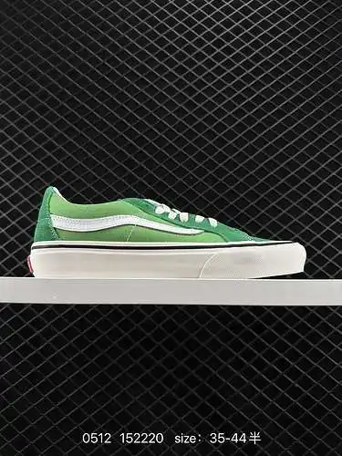 VANS SK8-LOW Classic Avocado Green Xiaohongshu Estilo popular‼ Zapatillas bajas informales de lona v