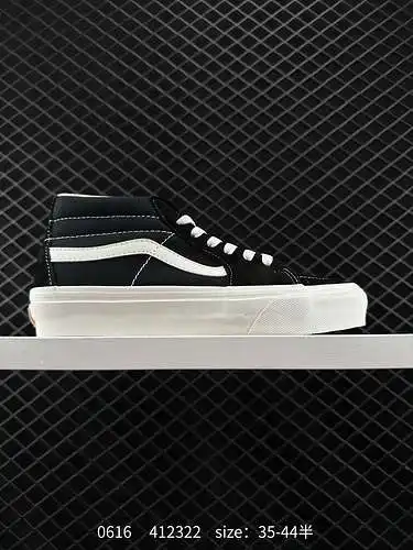 Vans Vans classic series SK8-Mid zapatos de lona de caña media, zapatillas deportivas vulcanizadas c