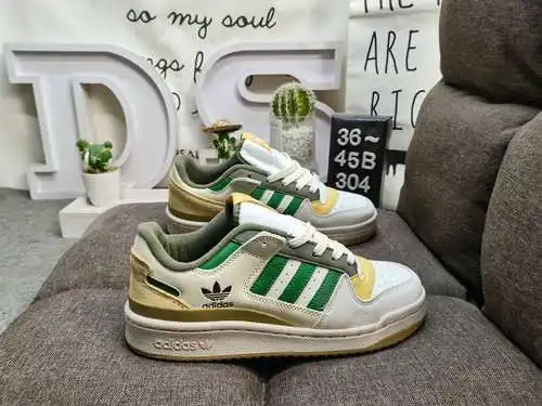 304DAdidas Forum 84 Zapatillas deportivas informales de moda, versátiles, de caña baja y caña baja. 