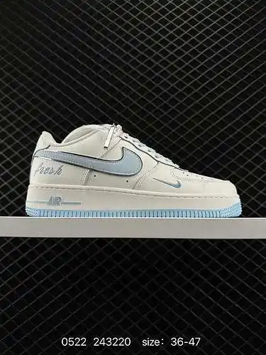 Nike Air Force Low Air Force 1 zapatillas deportivas informales, versátiles y de caña baja. La combi
