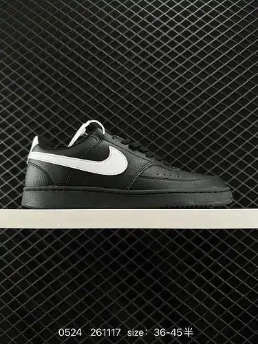 8 Auténticas zapatillas deportivas Nike Court Vision Low, versátiles, transpirables e informales, de