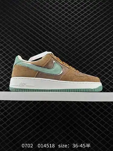 9 Nike Air Force Low Air Force 1 zapatillas deportivas informales, versátiles y de caña baja. El ren