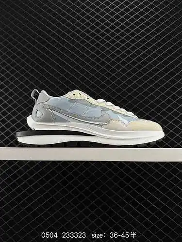 Nike Waffle doble gancho Tela Oxford + tela de gamuza Suela gruesa Nike Ldwaffle / Sacai Caja de reg