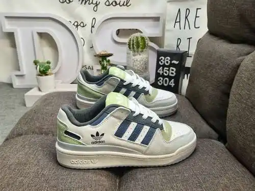 304DAdidas Forum 84 Zapatillas deportivas informales de moda, versátiles, de caña baja y caña baja. 
