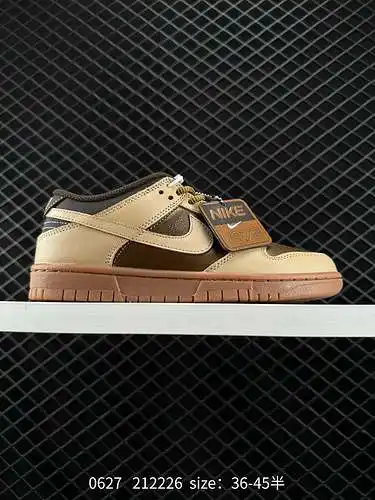 3 NIKE SB Dunk Low material de capa superior original, procesamiento de destilación de versión exclu