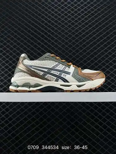 7 ASICS/ASICS La parte superior de malla transpirable se combina con algunos materiales de cuero sin