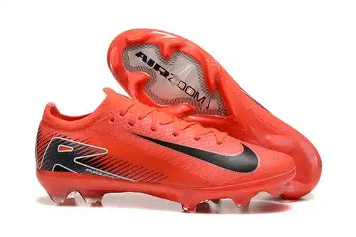 (Llegó) Zapatos de fútbol FG de punto impermeables y totalmente acolchados con aire incorporados Nik