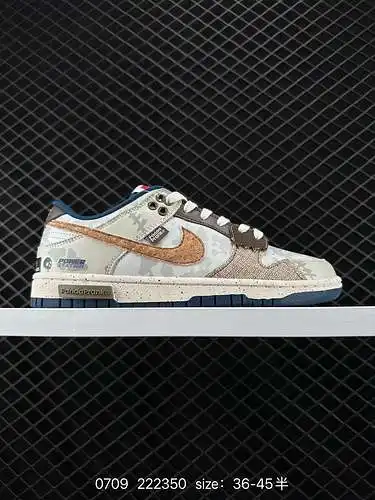 2 zapatillas deportivas informales de corte bajo NK Dunk Low Retro "personalización DIY de alta