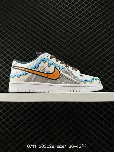 4 Nike SB Dunk Low dunk series zapatos de skate deportivos informales de caña baja están hechos de u
