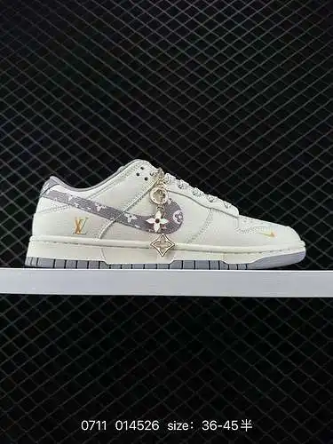 3 zapatillas Nike Nike Dunk Low Retro, de marca compartida con GUCCI. Como zapatilla de baloncesto c