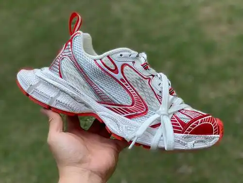 Balenciaga 3XL blanco y rojo Balenciaga/Balenciaga 23 nuevo modelo XXXL 3XL zapatos de papá retro co