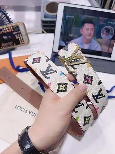 Cinturón LOUIS VUITTON al por mayor LV Louis Vuitton cinturón para hombre al por mayor material de c