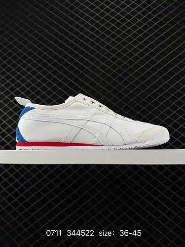 Onitsuka Tiger Mexico 66 Calzado deportivo y casual de verano, transpirable, de corte bajo y sin cor