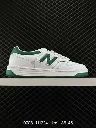 2 New Balance/New Balance, hecho de material de malla Oxford empalmado de felpa mercerizada taiwanes