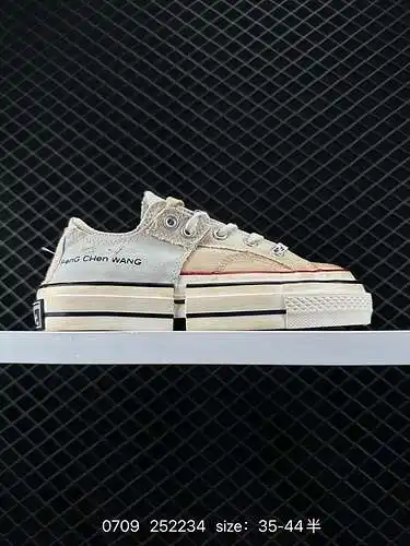 7 CONVERSE CONVERSE El mismo modelo que la estrella de Wu Jianhao. Zapatillas de corcho deconstruida