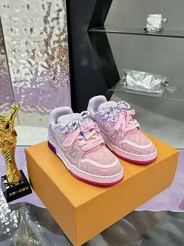 Zapatos LV para hombre y mujer Código: 0624E80 Talla: mujer 35-40, hombre 39-44 (45 a medida, no ree