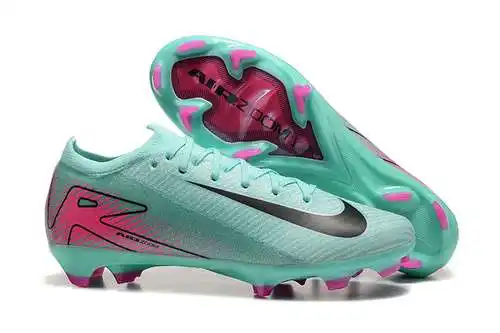 (Llegó) Zapatos de fútbol FG de punto impermeables y totalmente acolchados con aire incorporados Nik