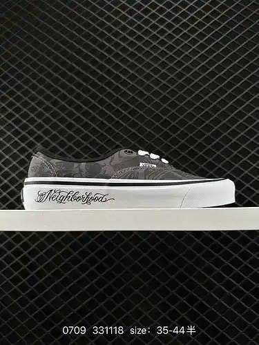 9 VANS/VANS OG Auténtico LX de corte bajo, versátil, casual, zapatillas vulcanizadas de lona con jun