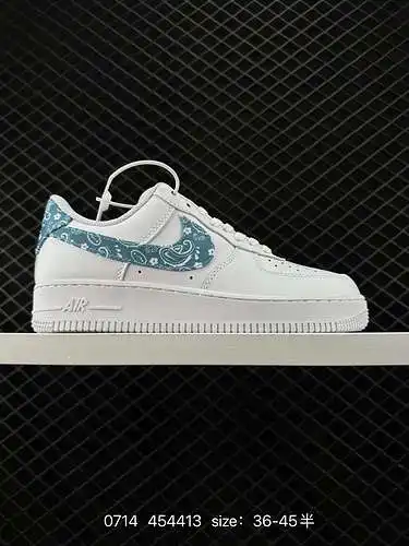 6 Nike Air Force Low Air Force 1 zapatillas deportivas informales, versátiles y de caña baja. La com