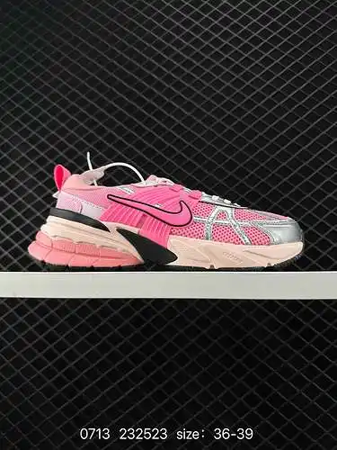 Las zapatillas para correr retro bajas antideslizantes y amortiguadoras Nike / Nike V2K Run son zapa