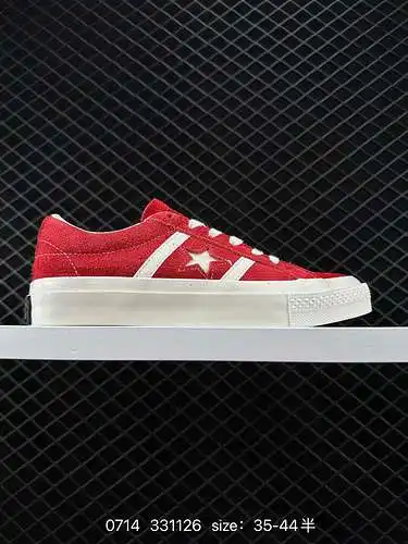 3 Zapatillas bajas Converse All Star para hombre y mujer con suela gruesa y mayor altura. Una estrel