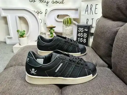 Etiqueta genuina 158D con media talla NEIGHBORHOOD × CLOT x adidas originals Zapatillas bajas Supers