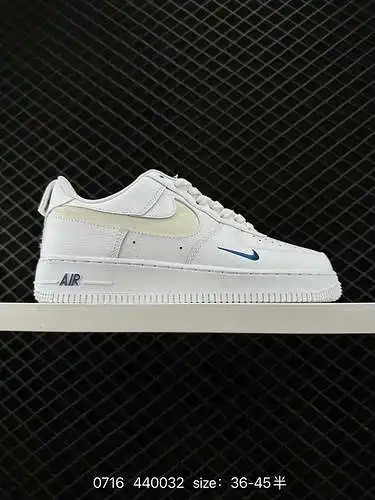 6 Nike Air Force Low Air Force 1 zapatillas deportivas informales, versátiles y de caña baja. La com