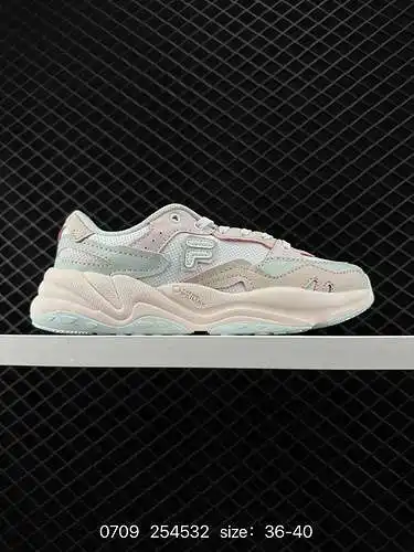 6 FILA FUSION Marca de moda Fila FLASH zapatos para hombre y mujer zapatos de moda retro zapatos lig