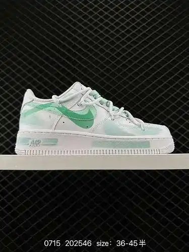 23 Personalización popular oficial, tema 2D, Nike Air Force Low'7, impresión de inyección de tinta c