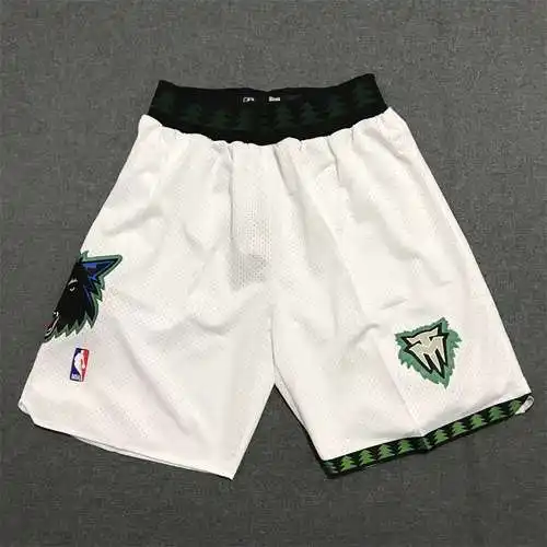 Pantalón corto Timberwolves blanco.