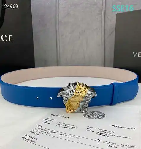 Cinturón VERSACE al por mayor Cinturón Versace para niños al por mayor Material de cuero genuino ori