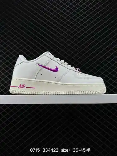 Nike Air Force Low Air Force 1 zapatillas deportivas informales, versátiles y de caña baja. La combi