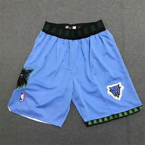 Pantalón corto Timberwolves azul cielo
