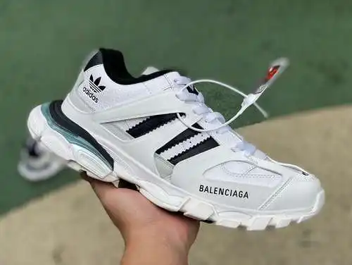 Balenciaga zapatos para caminar de marca compartida adidas x Balenciaga blanco 741107W3CZ19010