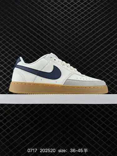 Las zapatillas de baloncesto retro Nike Court Vision Lo de caña baja estilo campus para hombres y mu
