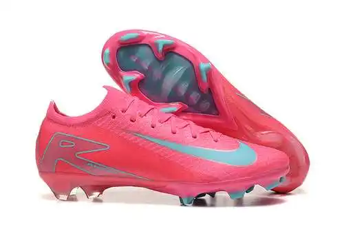 (Llegó) Zapatos de fútbol FG de punto impermeables y totalmente acolchados con aire incorporados Nik
