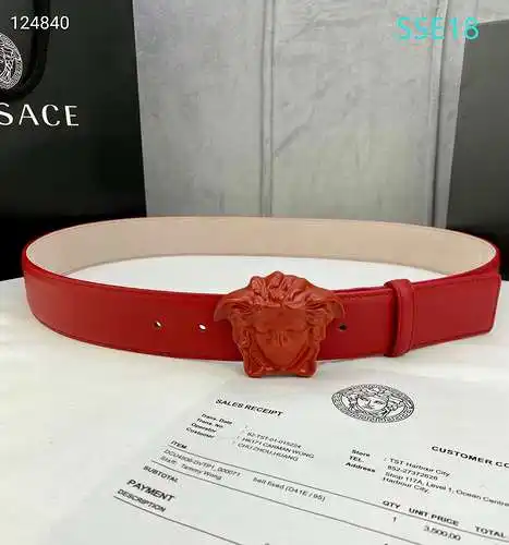 Cinturón VERSACE al por mayor Cinturón Versace para niños al por mayor Material de cuero genuino ori