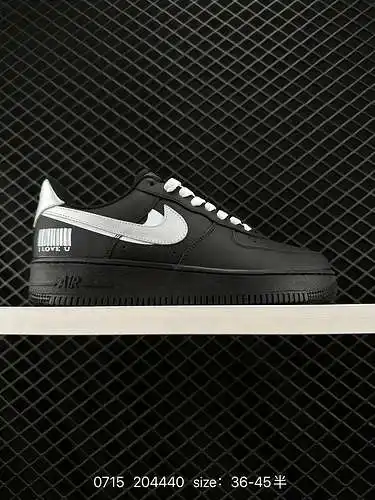 2 Nike Air Force Low Air Force 1 zapatillas deportivas informales, versátiles y de caña baja. La com