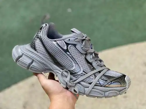 Balenciaga 3XL gris m puro original ⚡️ Balenciaga/Balenciaga 23 nuevo modelo XXXL 3XL zapatos de pap