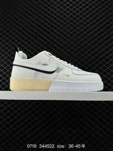 Nike Air Force Low Air Force 1 zapatillas deportivas informales, versátiles y de caña baja. La combi
