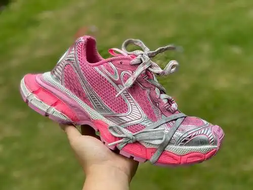 Balenciaga 3XL rosa plateado Y puro original Balenciaga/Balenciaga 23 nuevos zapatos de papá retro c