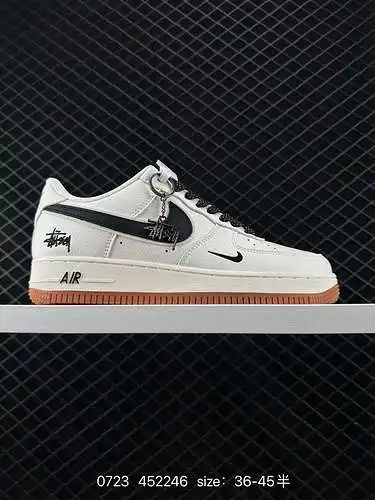23 ¡Venta limitada en el extranjero! NIke Air Force '7 Low de nivel corporativo "Stucy de marca