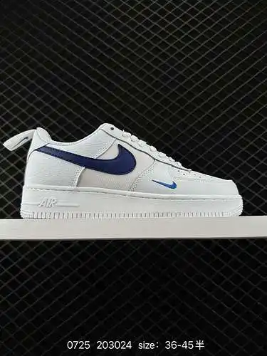 2 Nike Air Force Low Air Force 1 zapatillas deportivas informales, versátiles y de caña baja. La com
