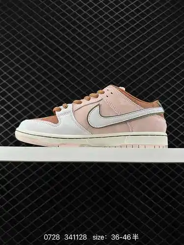 4 Nike SB Dunk Low dunk series zapatos de skate deportivos informales de caña baja están hechos de u