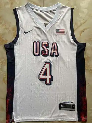 Dream Team de los Juegos Olímpicos de París 2024 16 No. 7 Durant White