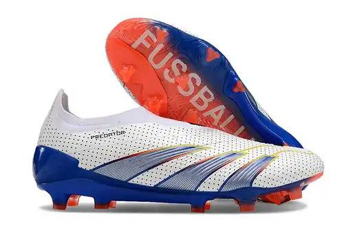 Llegada 39-45) Zapatos de fútbol Adidas Falcon 24 totalmente tejidos sin cordones y de caña alta FG 