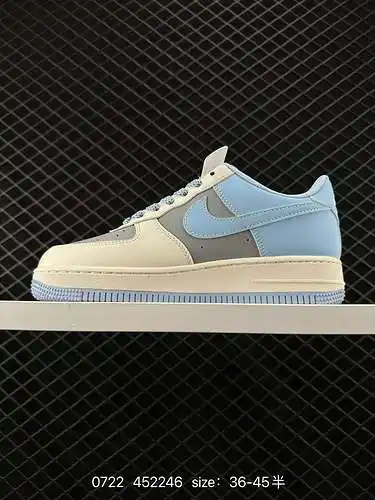 23 Nike Nk Air Force '7 Low Bape conjunto-beige gris azul Zapatillas casual Air Force One bajas Tall