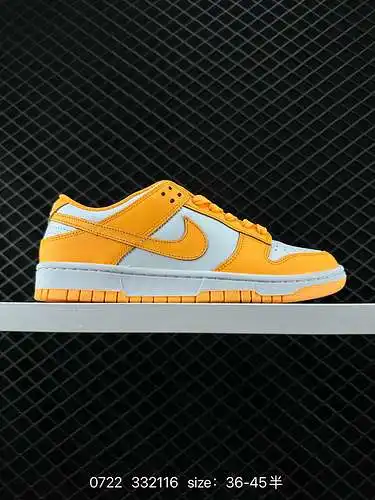 8 La serie NIKE DUNK LOW, zapatos de skate deportivos informales de caña baja retro, adopta un colch