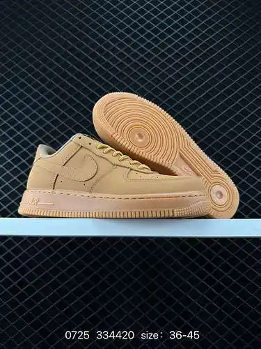 Nike Air Force Low Air Force 1 zapatillas deportivas informales, versátiles y de caña baja. La combi