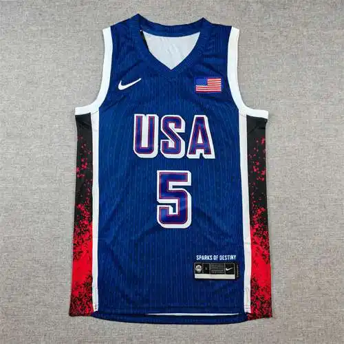 Dream Team de los Juegos Olímpicos de París 2024 16 No. 5 Edward Blue